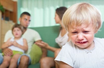 different age children suffering due to divorce