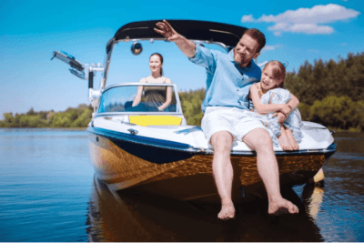 family sail together