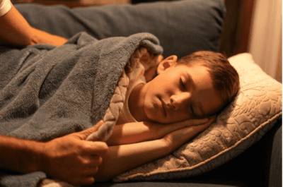 true happiness- sleeping child